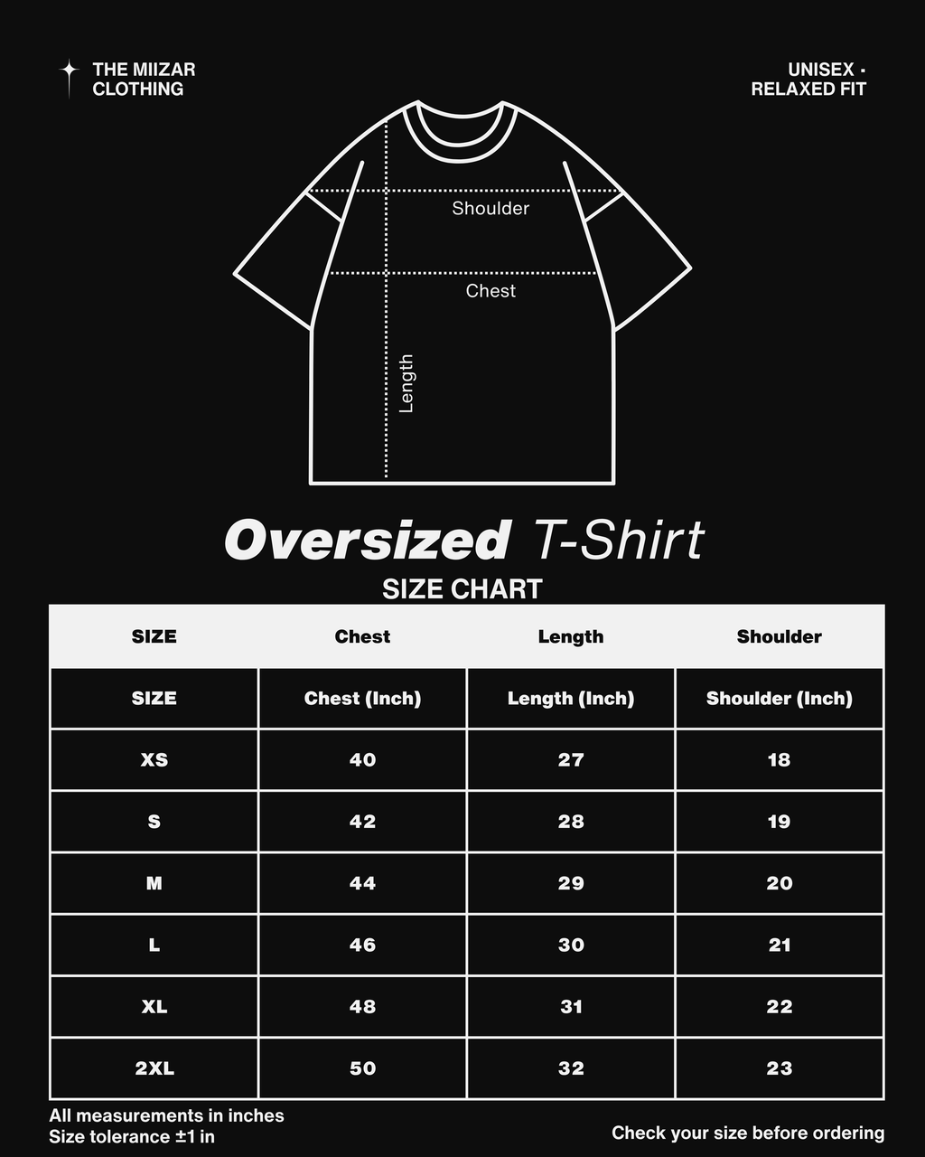 THE MIIZAR T-SHIRT
